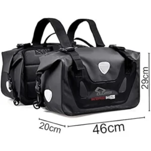 Clan Stealth with D3O Protectors Waterproof Riding Boot - All Black